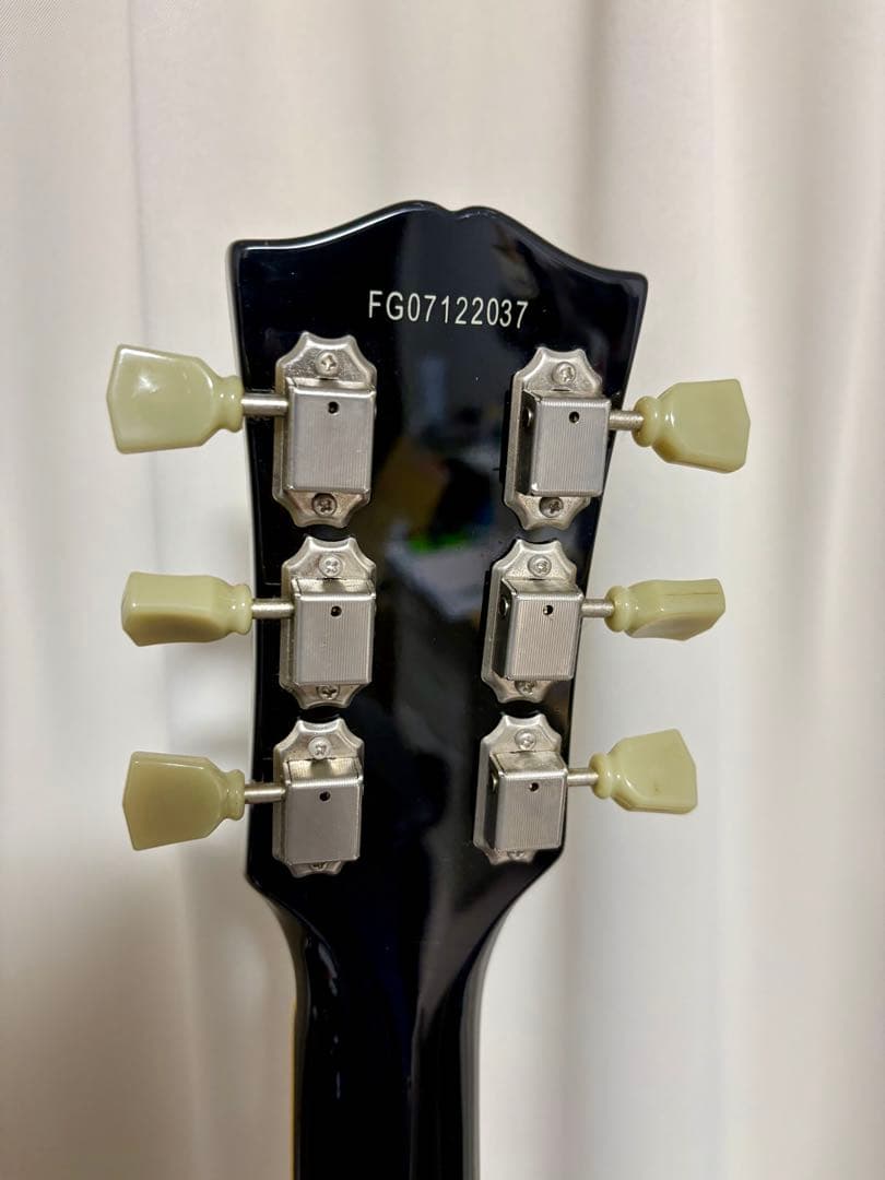 Burny (Fernandes) SGモデル ブラック スモールピックガード