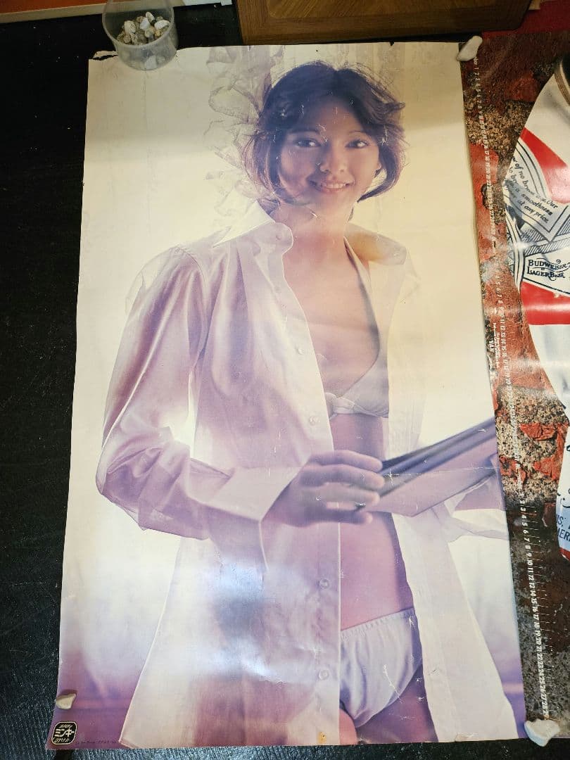 アグネス・ラム ポスター 当時物 グラビア アイドル バドワイザー　昭和レトロ