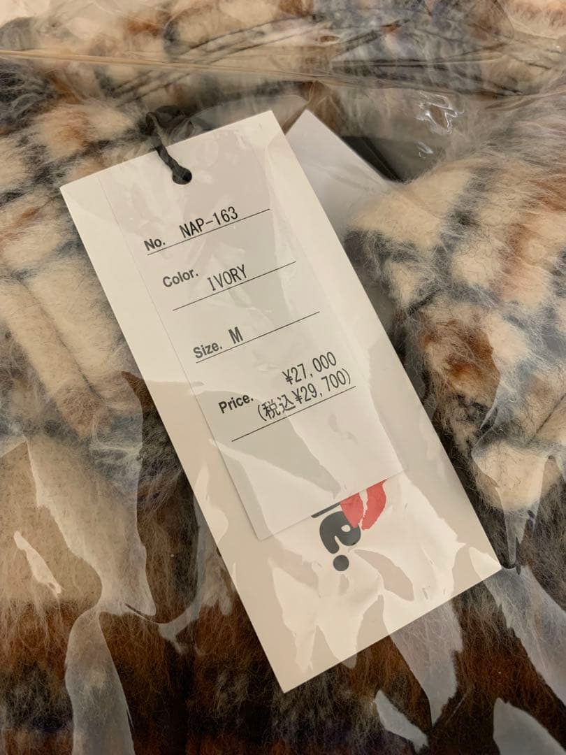 Naptime. チェック中綿ジャケット IVORY 【M】