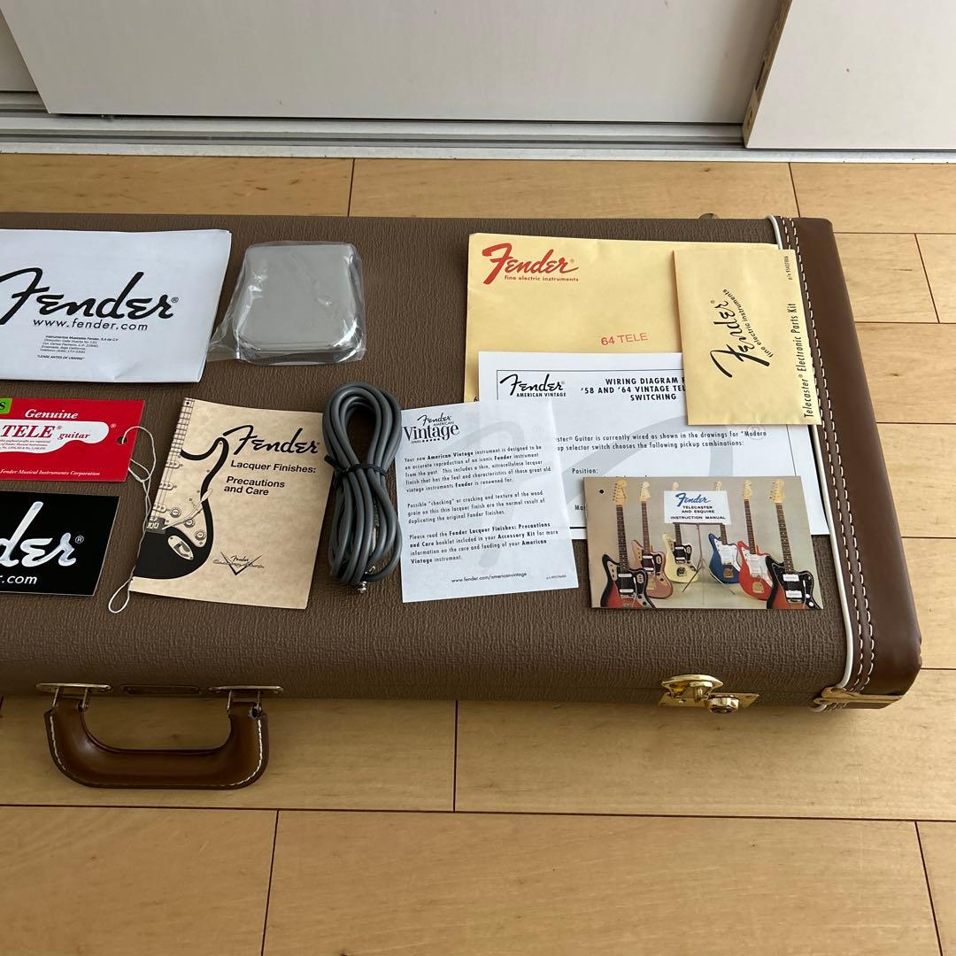 【美品】Newアメビン64 テレキャス 極薄ラッカー 軽量アルダー