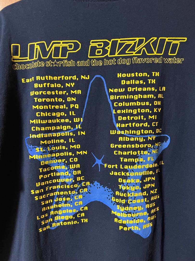 LIMPBIZKIT 2001年 ツアーTシャツ XL リンプビズキット