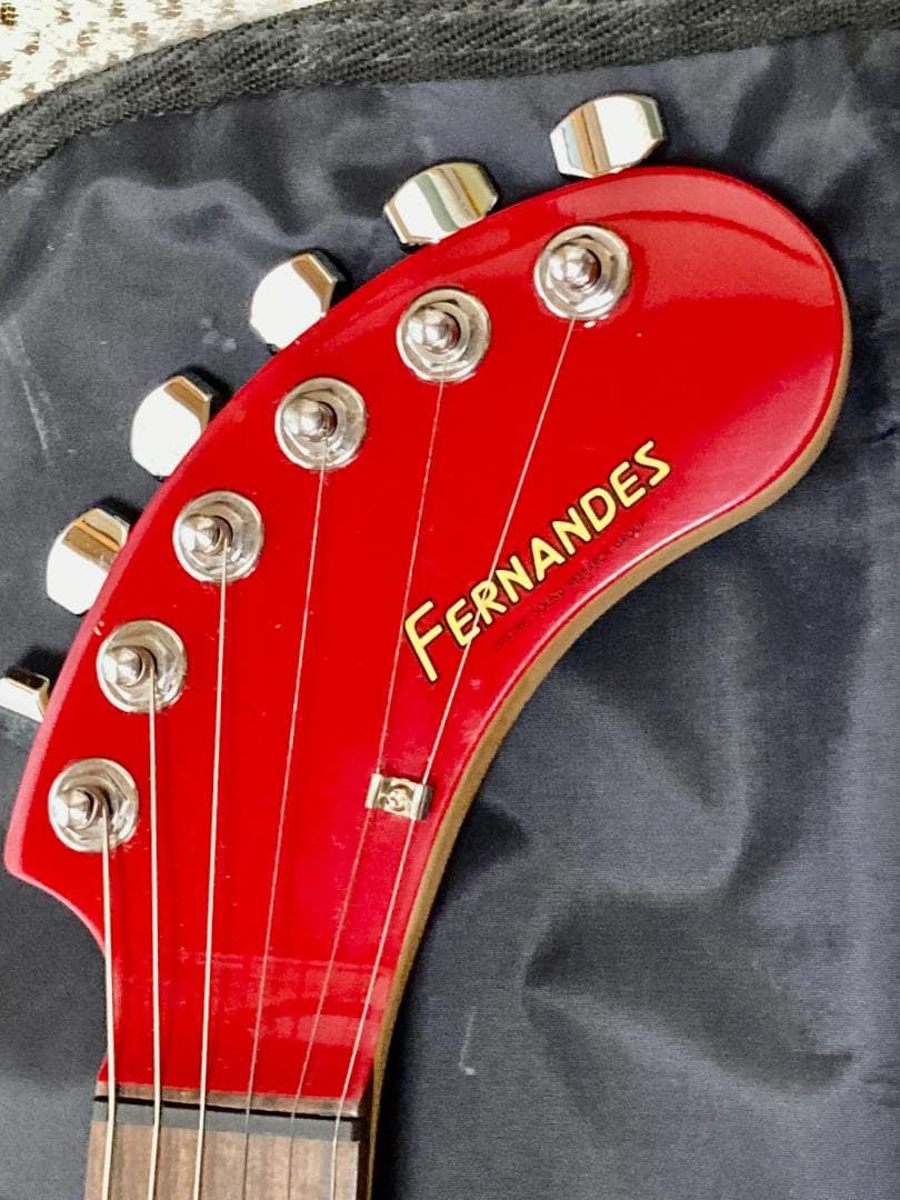 にっと！FERNANDES ZO-3　アンプ内蔵 専用ソフトケース付