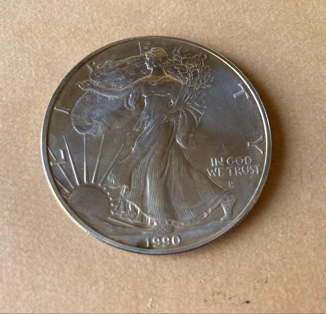 アメリカンイーグル 銀貨 1990年