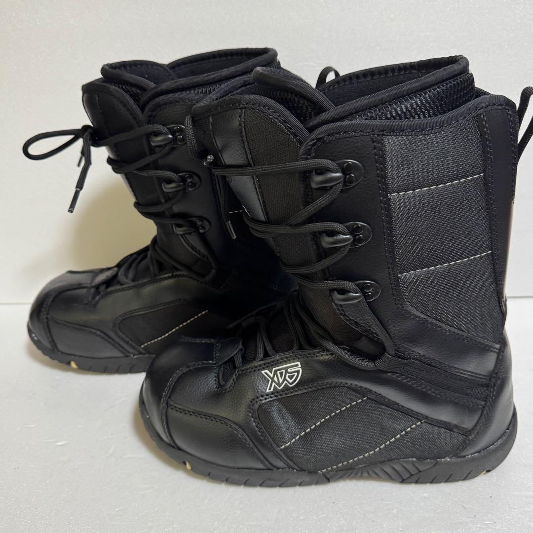 27cm スノーボードブーツ 黒色ブラック　男性用初心者軽量格安処分