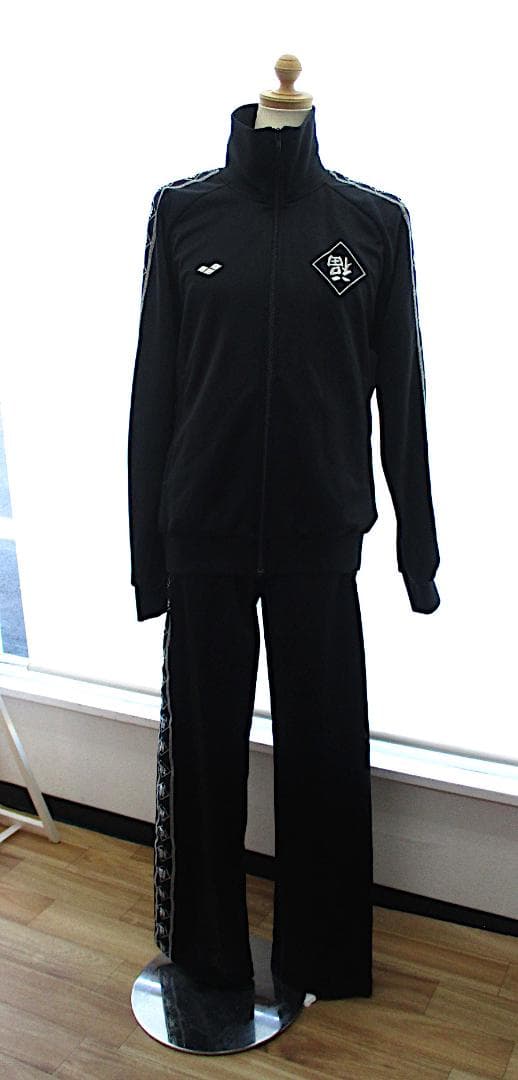 福山雅治 福 ジャージ上下セット ブラック シルバー トラックジャケット 美品