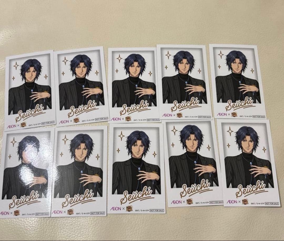 10枚 幸村精市　新テニスの王子様 イオン TIME チェキ風カード