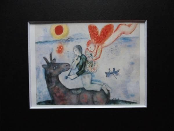 Chagall、INSPIRATION、希少画集画、新品額装付
