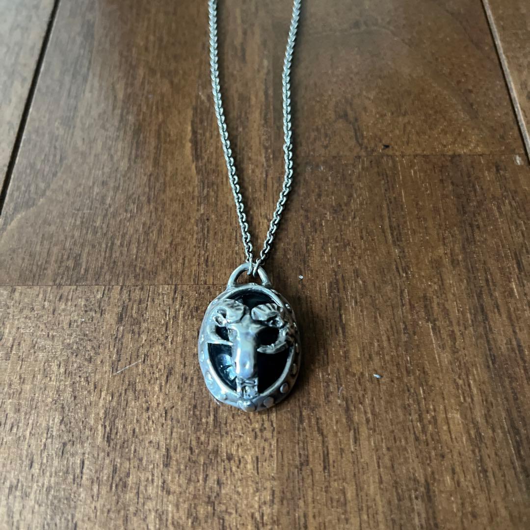 アレックスストリーター　ゴートヘッドネックレスオニキス　hyde着用