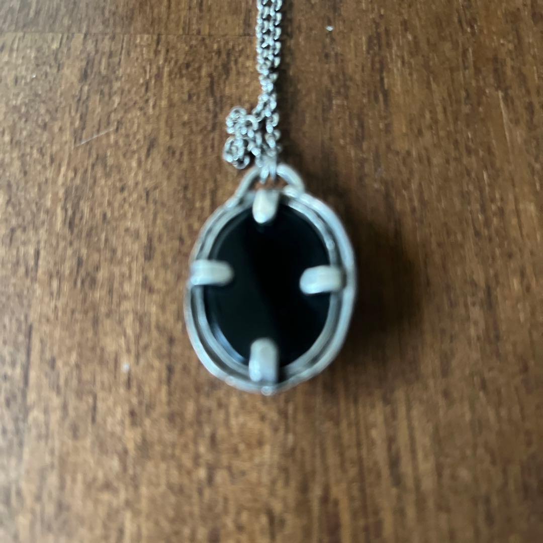 アレックスストリーター　ゴートヘッドネックレスオニキス　hyde着用