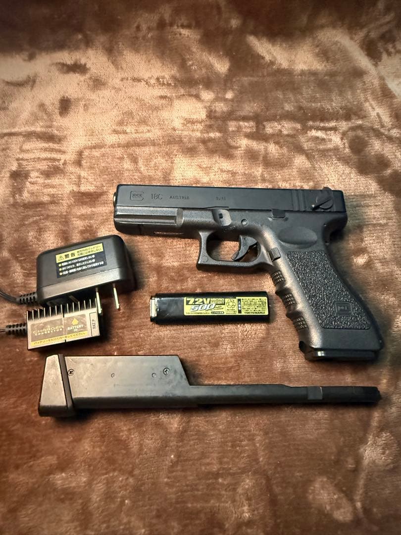 東京マルイ グロック18 Cガスガン、電動ガンセット