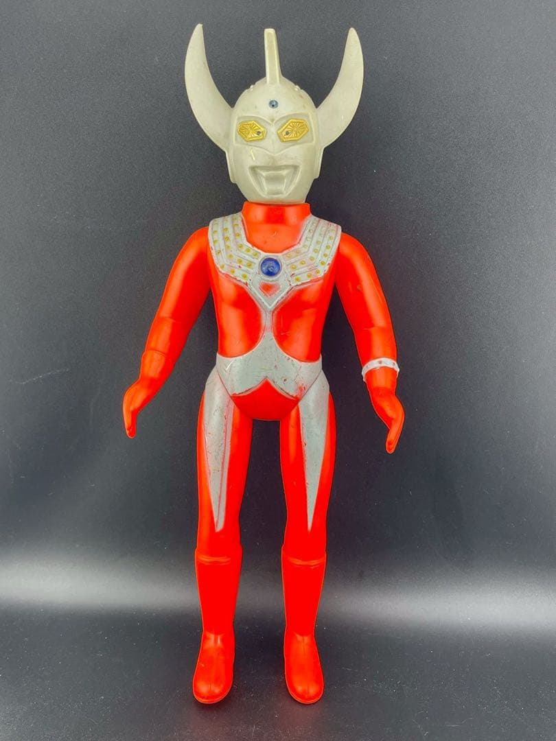 【中古品】 ウルトラマンタロウ　ウルトラマンタロー　ブルマァク　ソフビ　円谷プロ