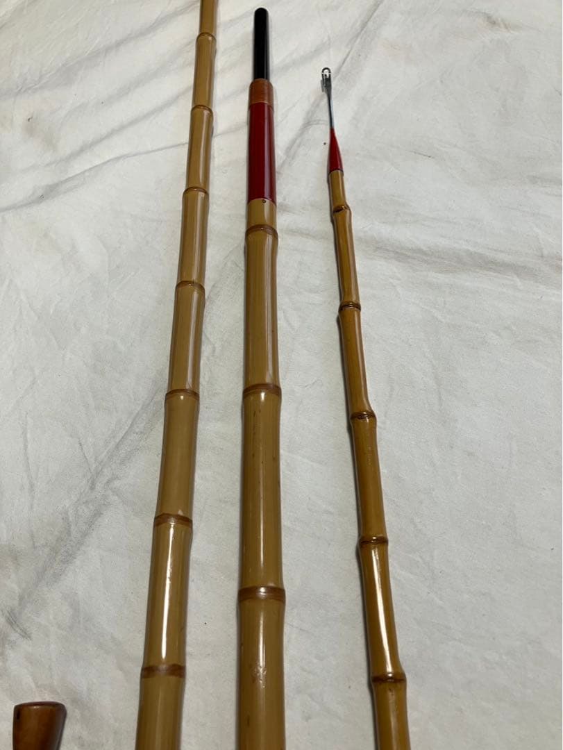 へら釣り用竿掛け　竿吉作➕針外し➕天然木万力　美品