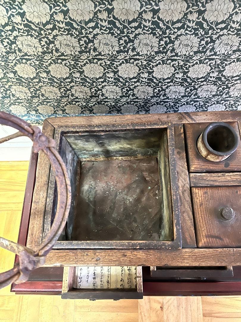 茶道具セット　鉄瓶　茶掛