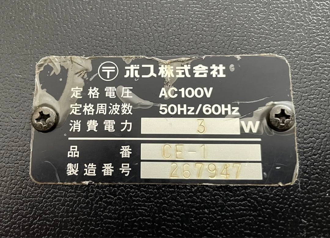 ギター BOSS CE-1 Chorus