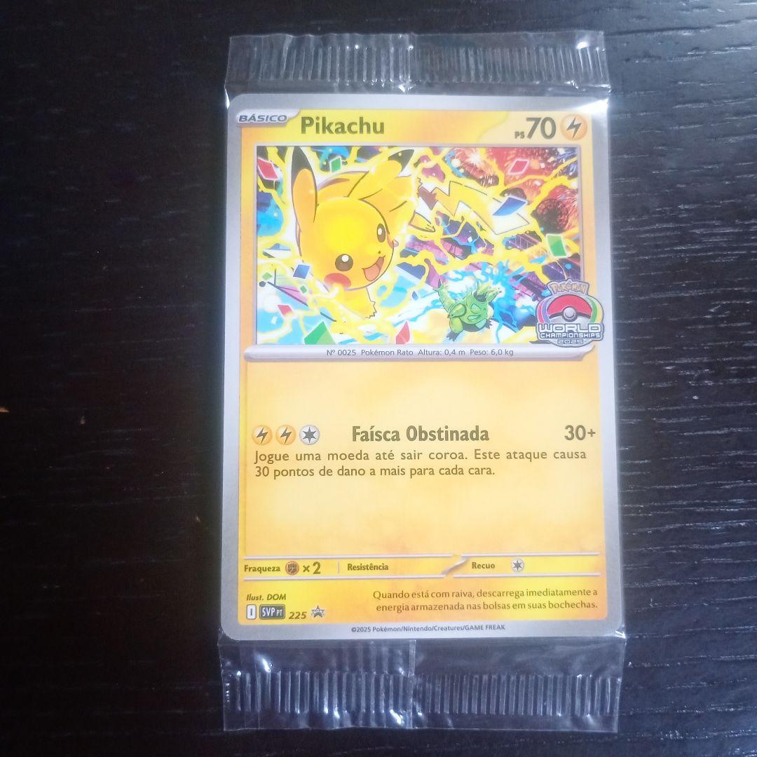 ピカチュウ WCS2025 プロモカード ポルトガル語