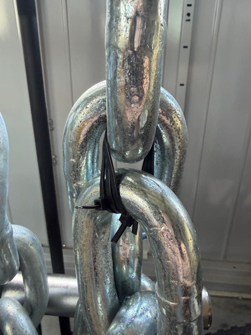 ジムチェーン約40KG(約20KG×2本セット) 150cm 定価33,000円