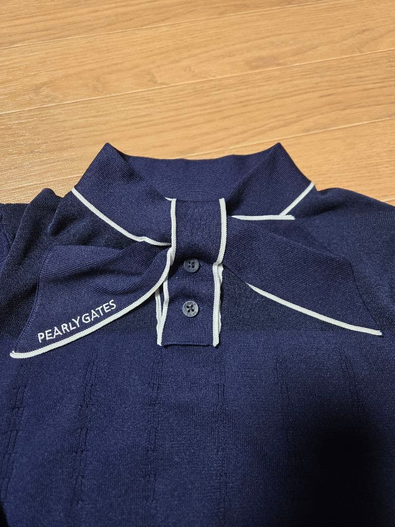 近年モデル❣️未使用❣️PEARLY GATESパーリーゲイツ長袖薄手ニット❣️