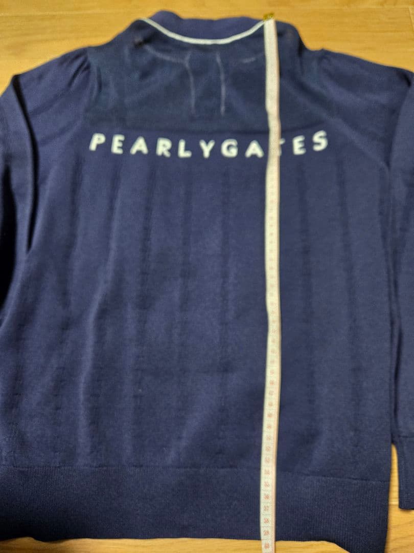 近年モデル❣️未使用❣️PEARLY GATESパーリーゲイツ長袖薄手ニット❣️