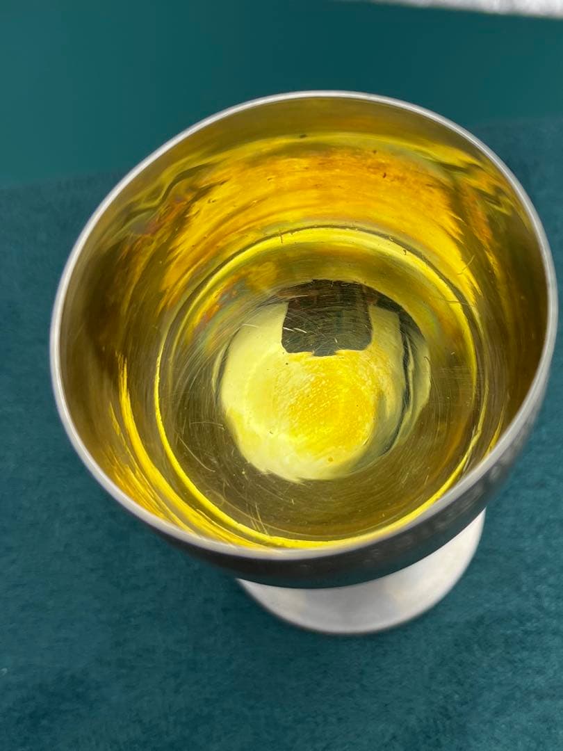 純銀盃 約26.66g 純銀三越 刻印有り