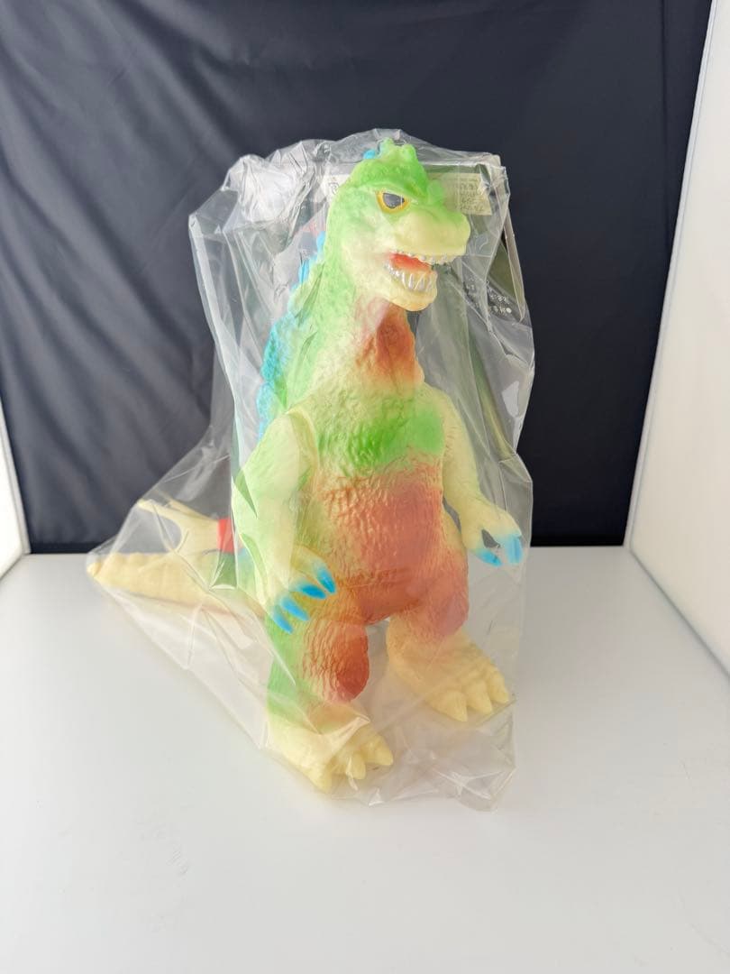 POPY ブルマァク ジャイアントゴジラ ソフビ 蓄光 東京タワー付き