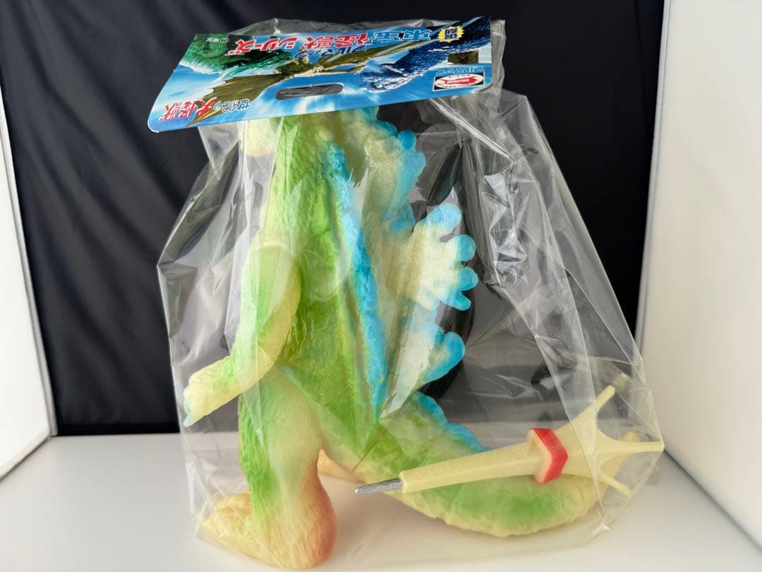 POPY ブルマァク ジャイアントゴジラ ソフビ 蓄光 東京タワー付き