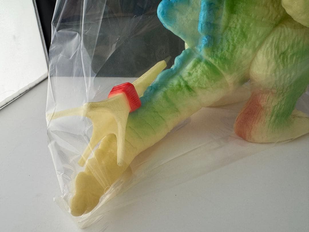 POPY ブルマァク ジャイアントゴジラ ソフビ 蓄光 東京タワー付き