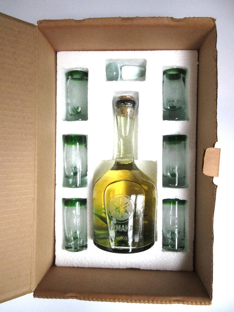 YAMAHA メキシコ テキーラ & ショットグラス(アガベ)6個 ボックス入り