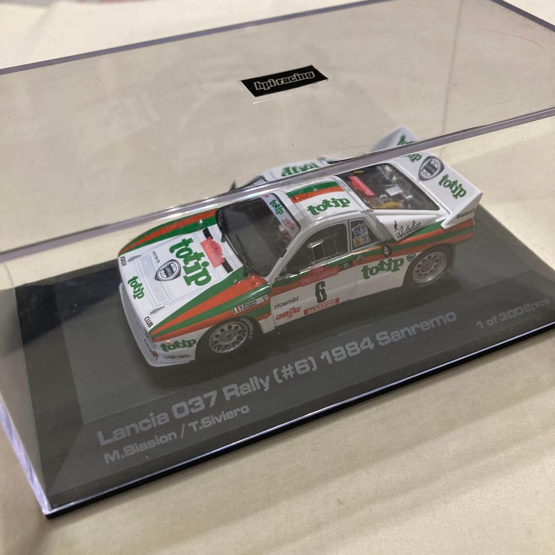 HPI 1/43 ランチア 037 ラリー 1984 サンレモ No.6