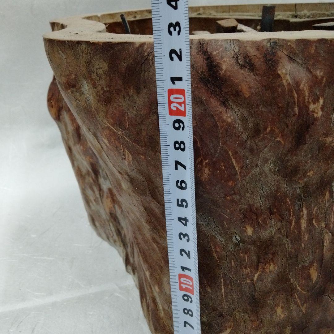 天然木　火鉢　五徳　まとめ売り　切り株レトロ