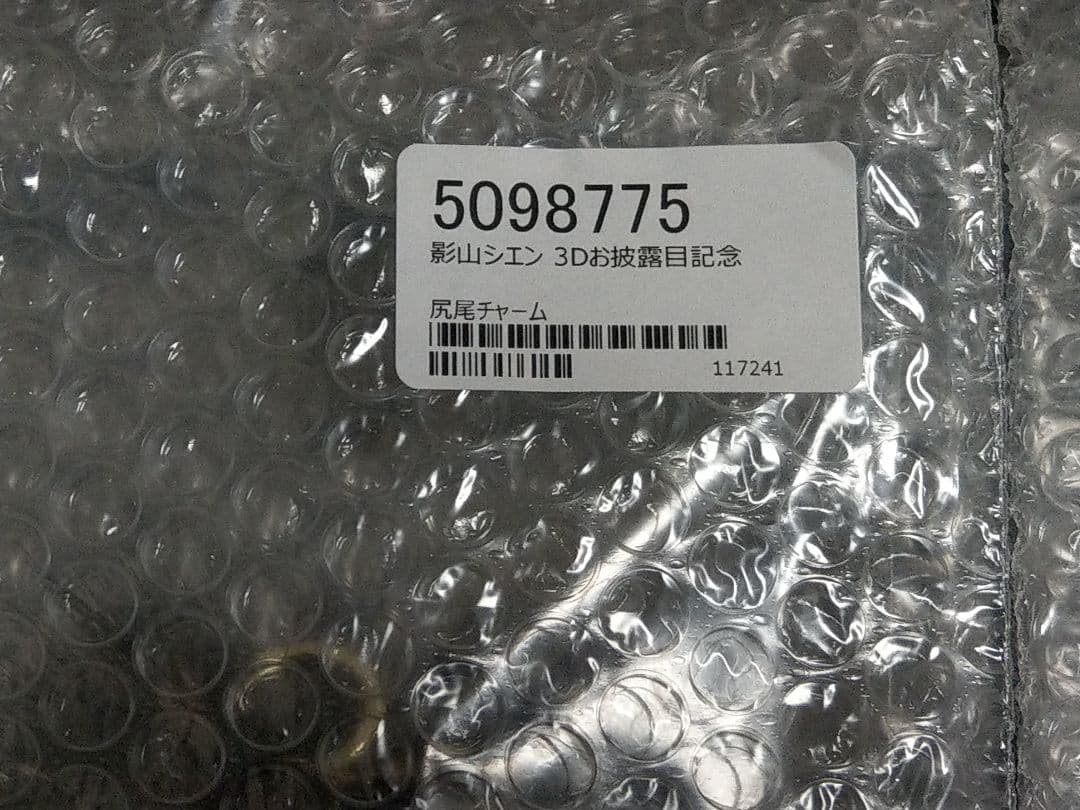 影山シエン 3Dお披露目記念　スマホケース　キーホルダー