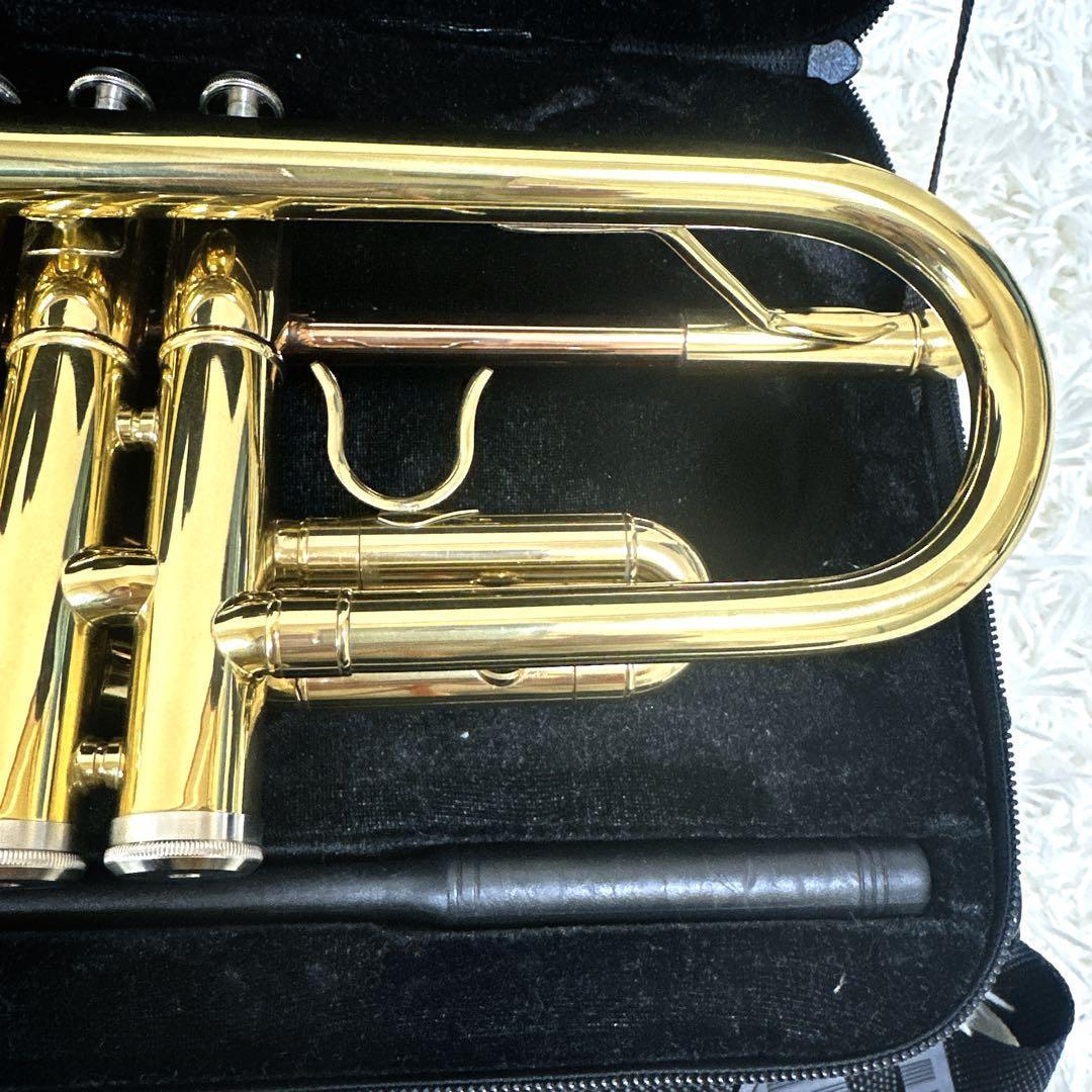 ソレイユ Soleil トランペット ゴールド マウスピースセミハードケース付き