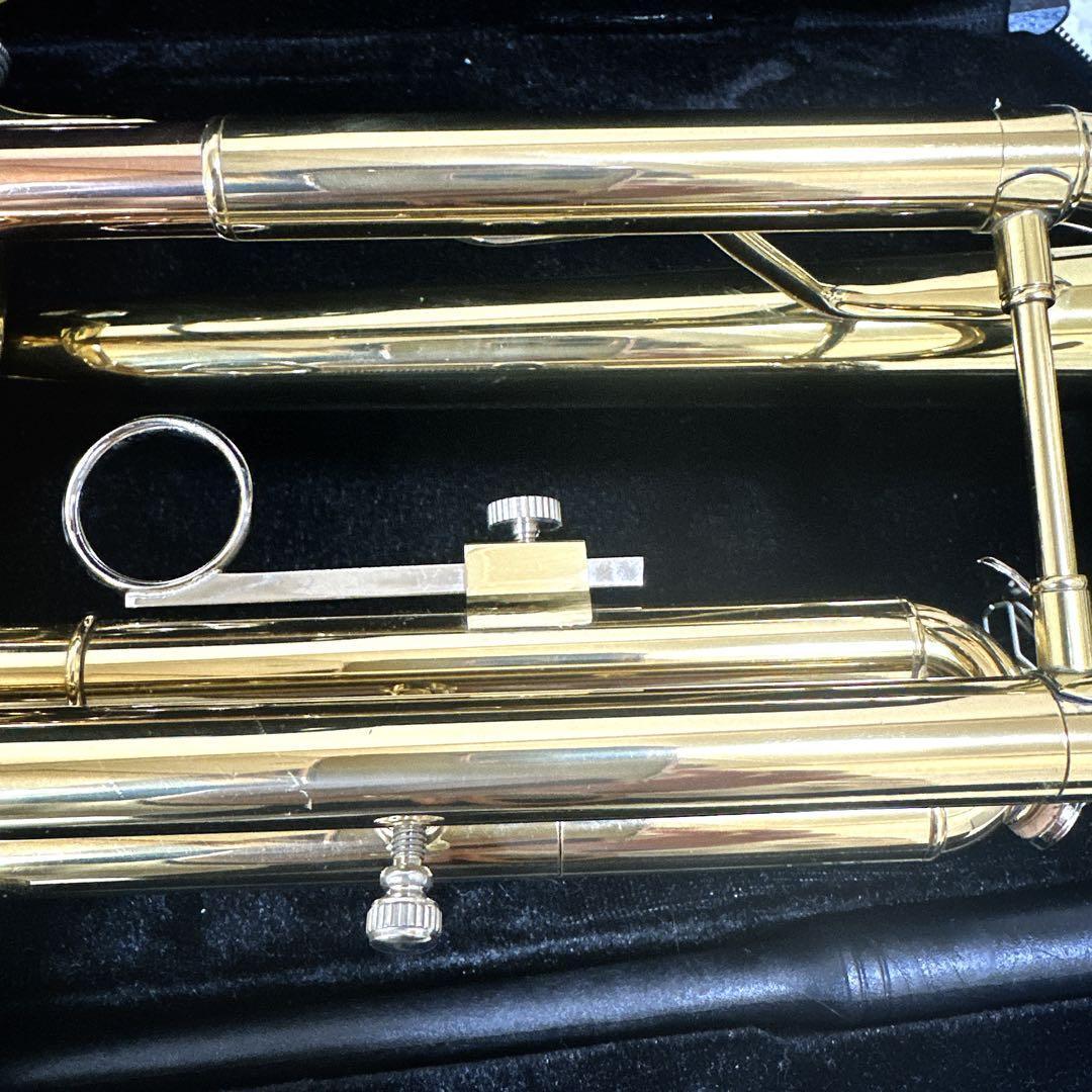 ソレイユ Soleil トランペット ゴールド マウスピースセミハードケース付き