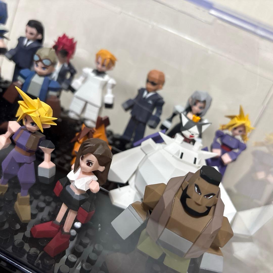 FF7 ファイナルファンタジー7 一番くじ ポリゴン ミニ フィギュア G賞