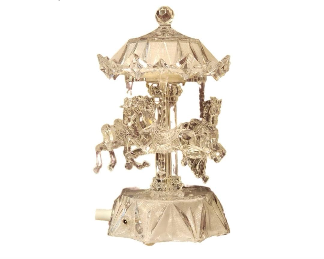 601245 在庫処分　メリーゴーランド　南貿易 アクリル製