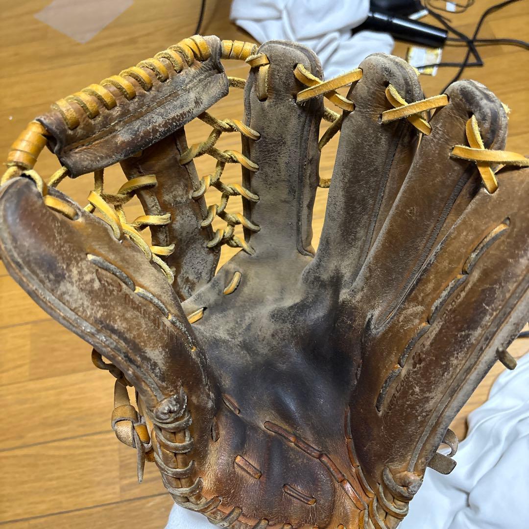 ミズノ 硬式グローブ ブラウン