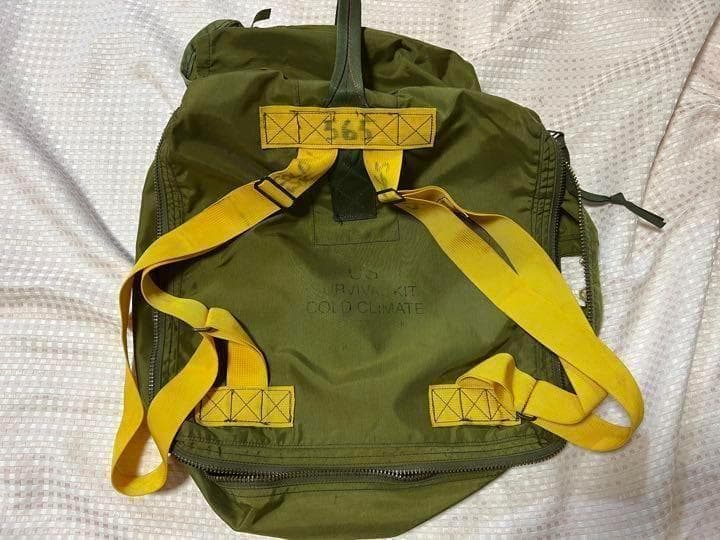 米軍 実物 サバイバルキット 寝袋　バッグ付き