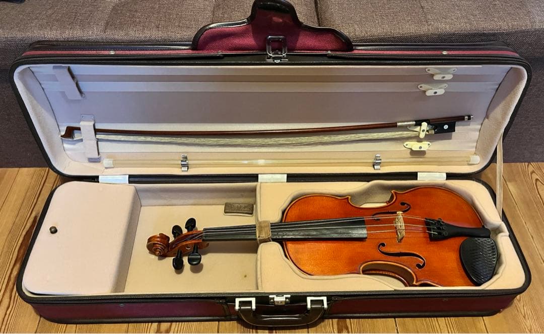 バイオリン　4/4 本体とケース付属品　チューナー　ジョセフマイヤー　1981年