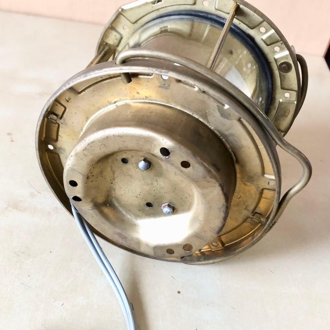 未使用 アンティーク 日本船燈 マリンランプ 電気ランタン 2