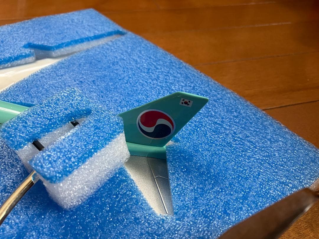 大韓航空　KOREAN AIR CARGO　B747-400F　貨物機　模型　T