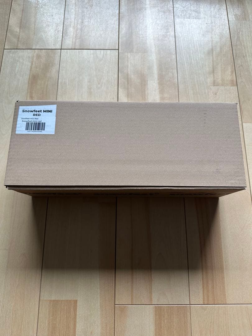 【正規品】 スノーフィートミニ キッズモデル 専用Wax付き レッド