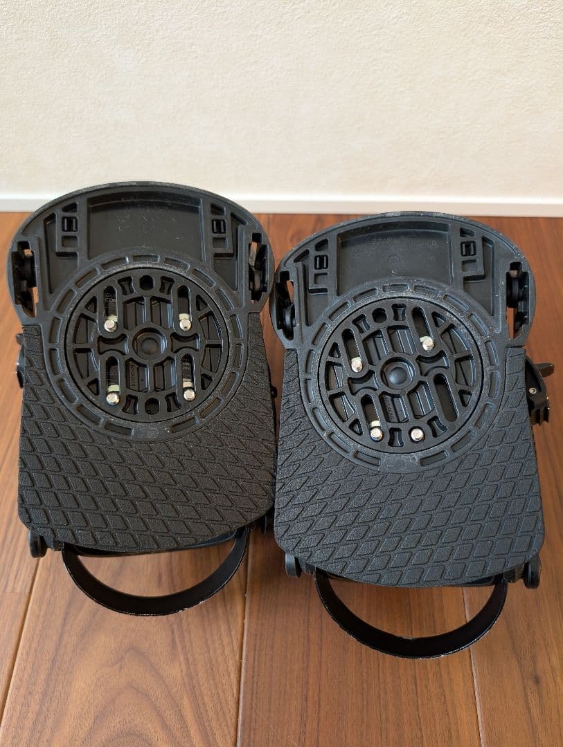 【キッズSサイズ】ブラック スノーボードビンディング UNION