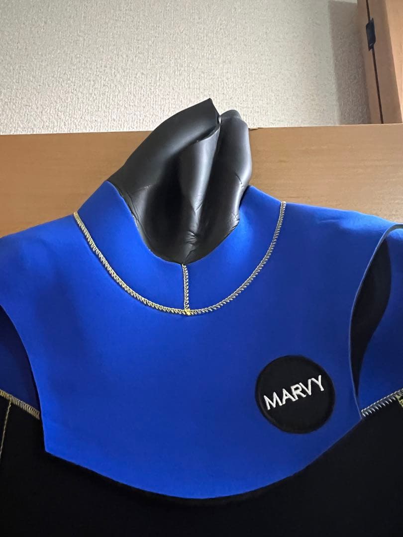 MARVY ウェットスーツ ブラック/ブルー　　今週日曜日までゲリラ値下げ