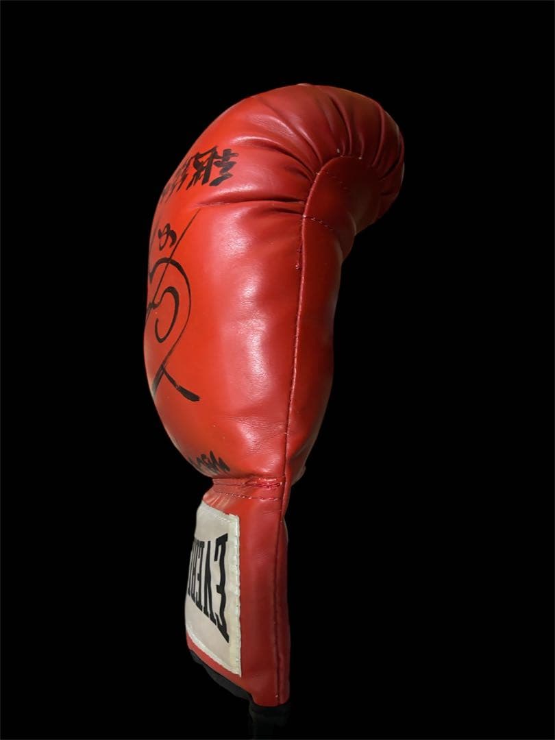 u*f様 山中慎介 直筆サイン入りグローブ WBC バンタム級 V11 赤