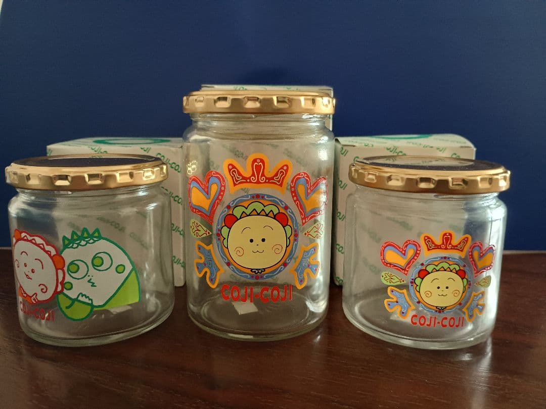 【未使用・希少品】コジコジ　メタルポット&サークルミニ　（グラス・瓶）