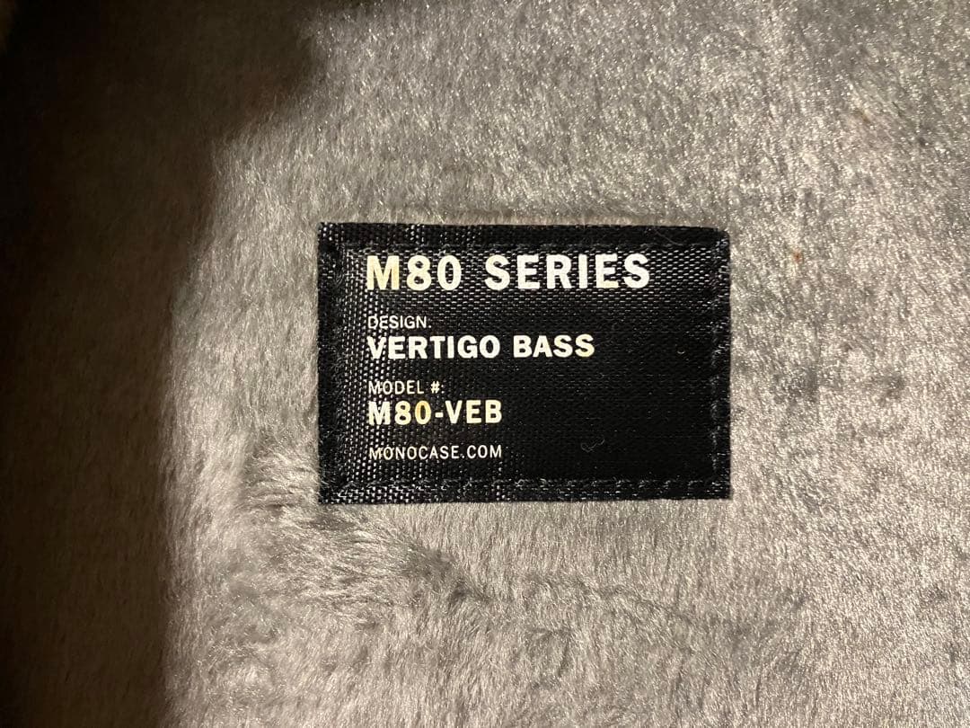 【同時出品中ベースと合わせて購入で値引き】MONO M80 ベースギターケース