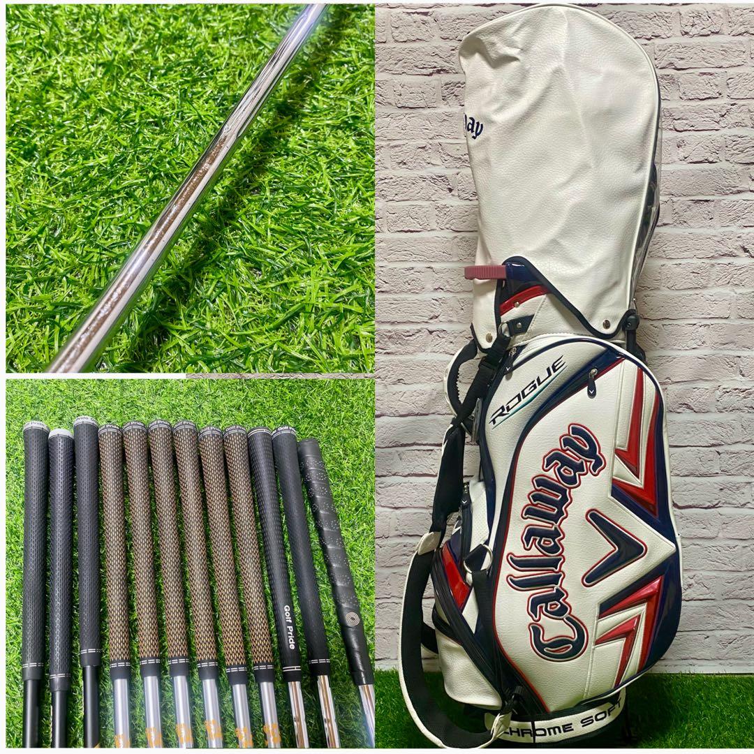 Callaway ローグST MAX D ゴルフセット 12本 右 R メンズ