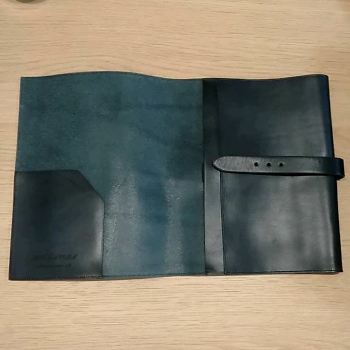 【新品】石原10年日記専用　本革カバー ブラック