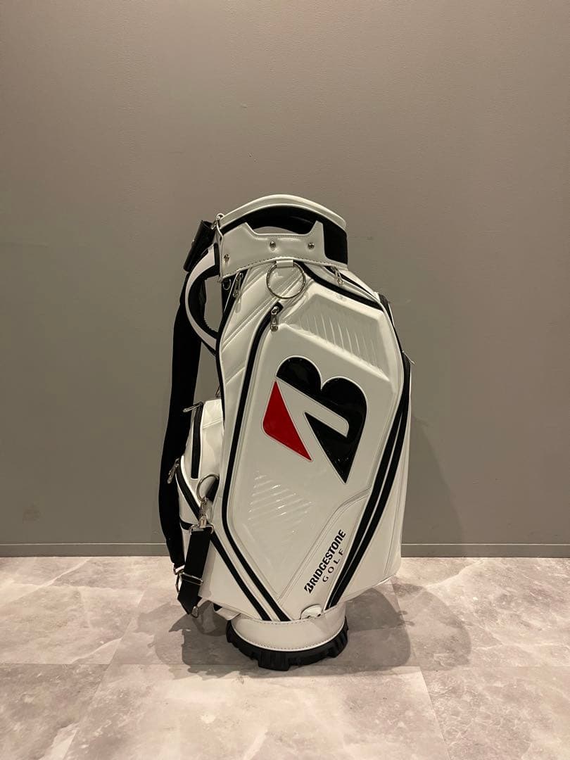 BRIDGESTONE GOLF キャディバッグ ホワイト