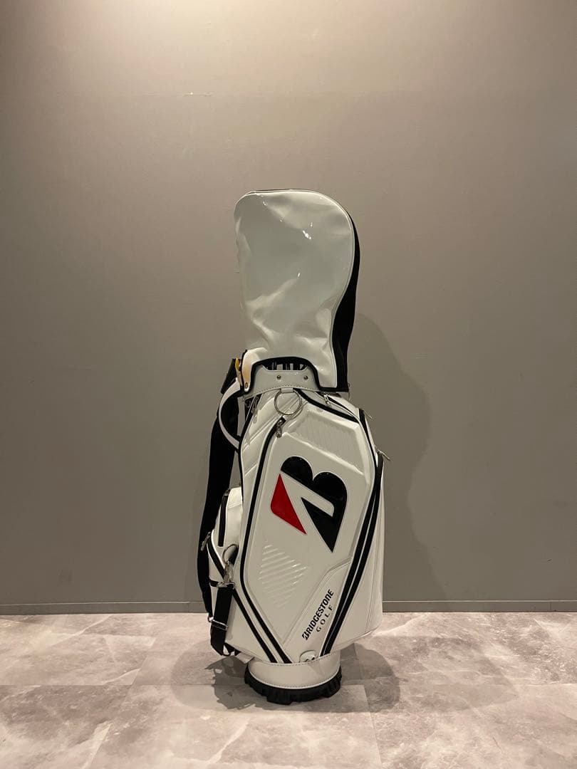 BRIDGESTONE GOLF キャディバッグ ホワイト