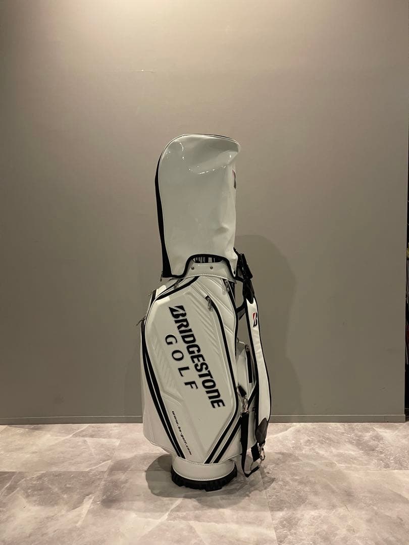 BRIDGESTONE GOLF キャディバッグ ホワイト